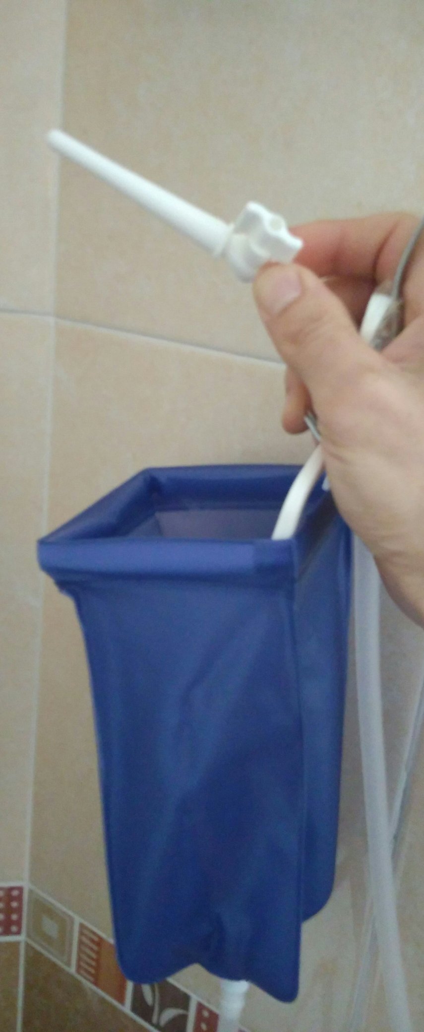 Depósito de irrigador